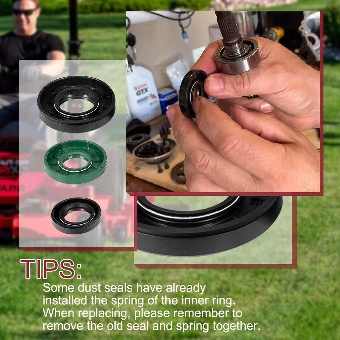 K✳︎ 72994 Transmission Seal Kit for Hydro-Gear, ZT-2800,ZT-3100,ZT