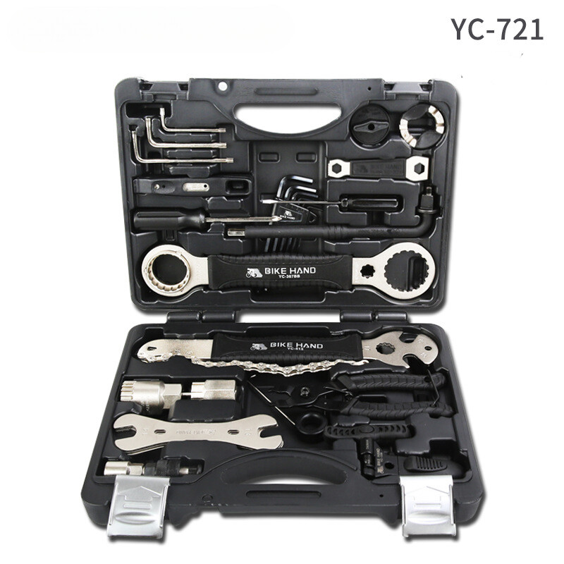 Bike Hand Multifunctional Bicycle Repair Tool Kits YC-721 Professional Bike Tool