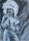Tina Turner Pastel Painting Drawing Dorothy Laz