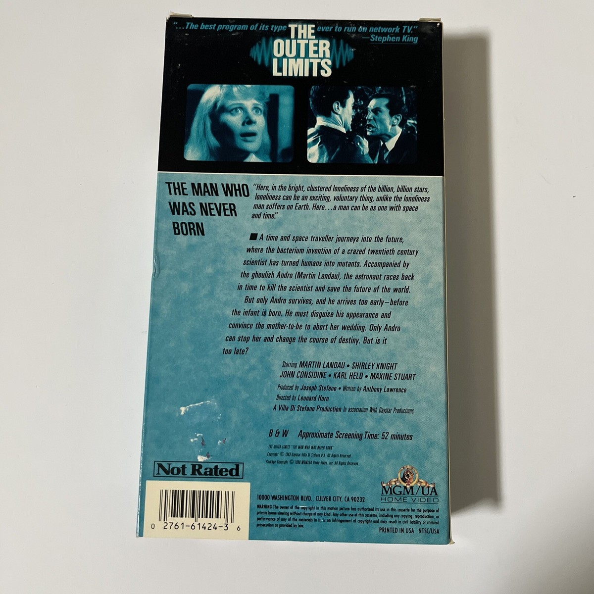 その他 Outer Limits: Man Who Was Never Born [VHS] The Outer Limits: The Man Who Was Never Born (VHS, 1963