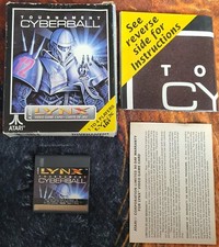 Tournament Cyberball - Atari Lynx - Box + Poster - Complete Tested