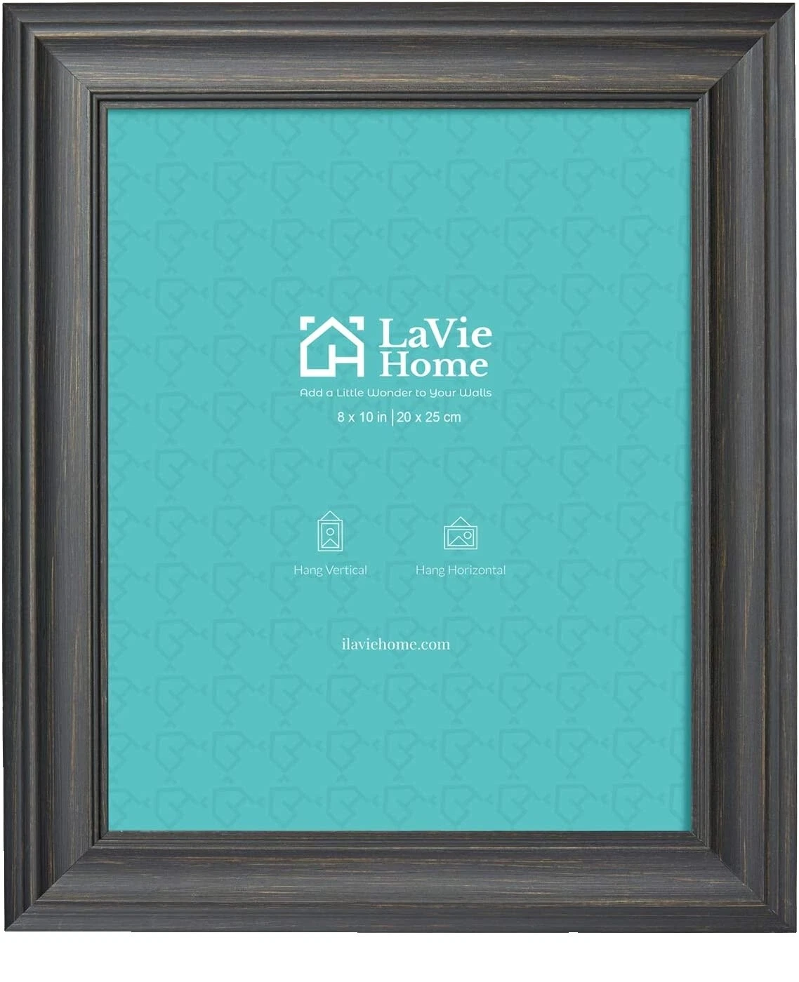 El día de la madre marcos de metal Negro