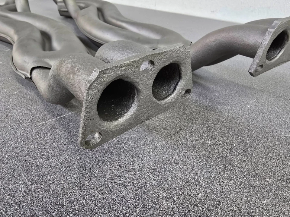 PAIR USED ORIGINAL GENUINE PORSCHE 914 1.7 EXHAUST HEAT EXCHANGERS 4/70 - Изображение 2 из 4