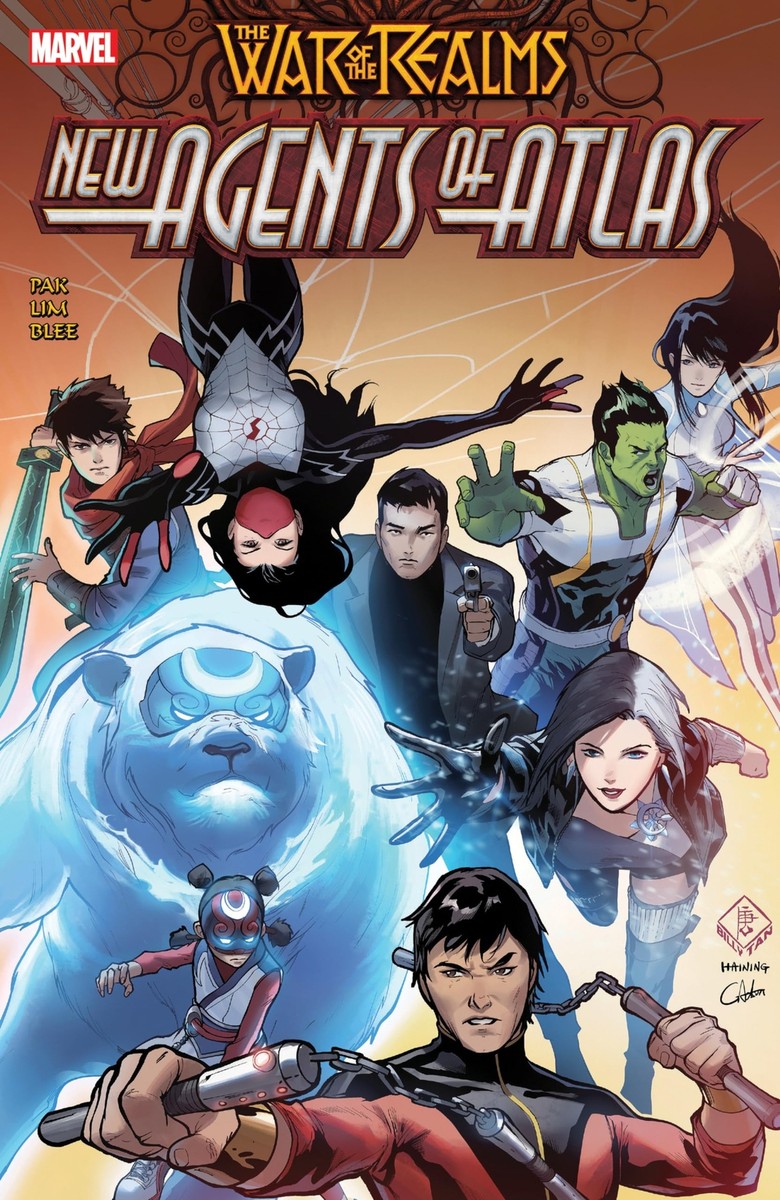 WAR OF THE REALMS NEW AGENTS OF ATLAS TPB Marvel Comics
