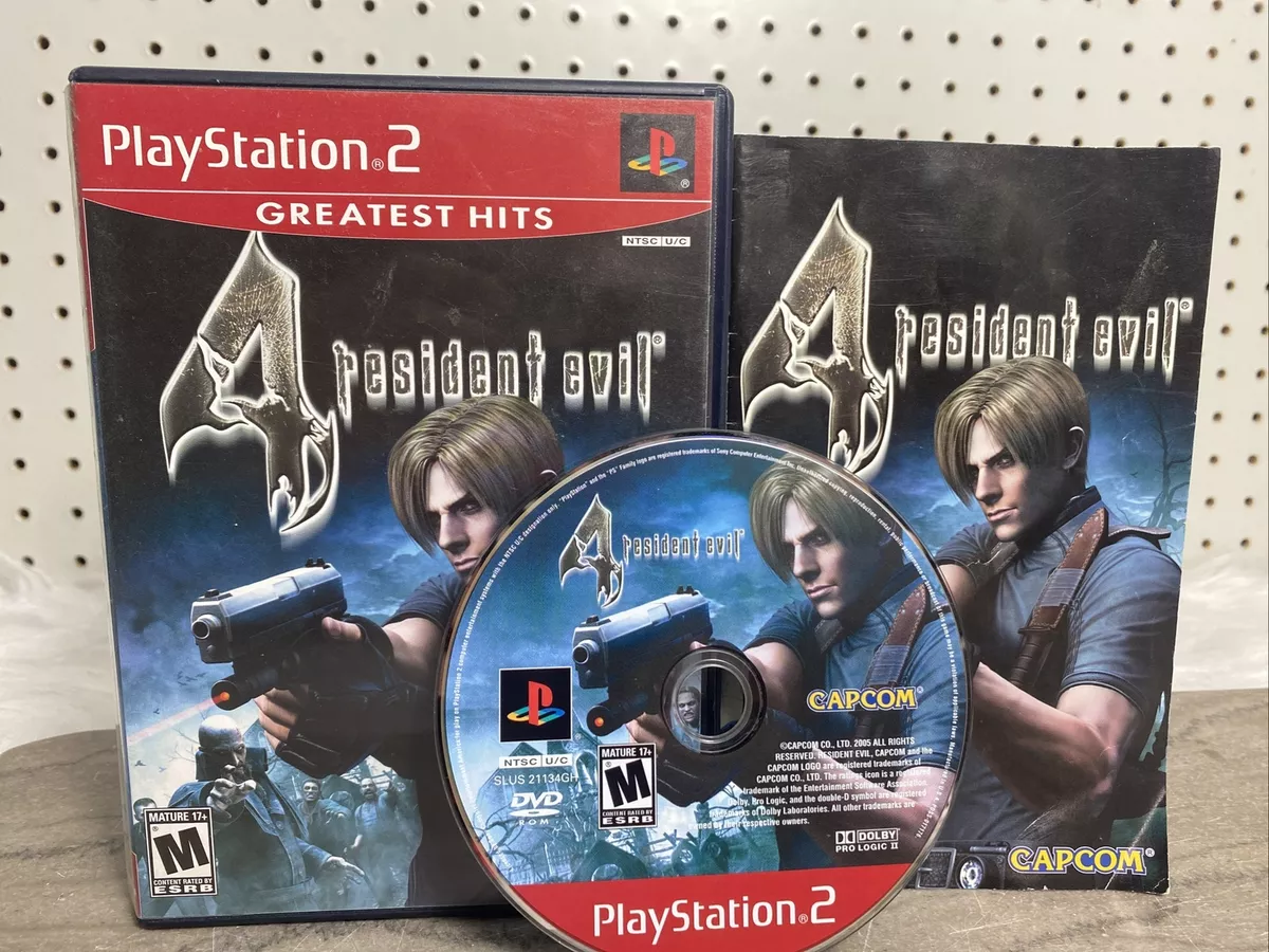 Resident Evil 4 [SLUS 21134] (Sony Playstation 2) - Box Scans