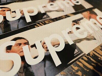 Supreme Killer Box Logo Sticker 100% Authentic FW18 + FREE Supreme Killer Box Logo Sticker 100% Authentic FW18 + FREE