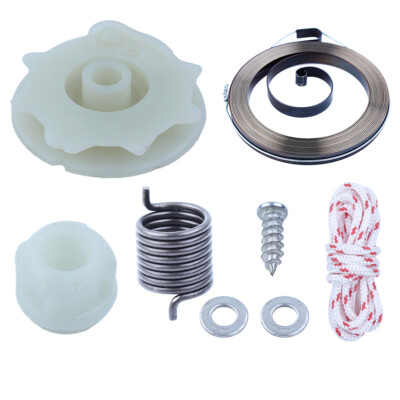 Kit Avviamento Motosega Poulan - Molla Puleggia E Fune Di Strappo Per PP4218, PP4620AV, PPB4018 E Modelli Compatibili - Foto 9