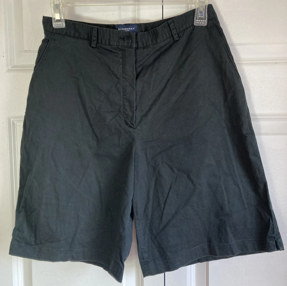 Burberry shorts on sale womens black