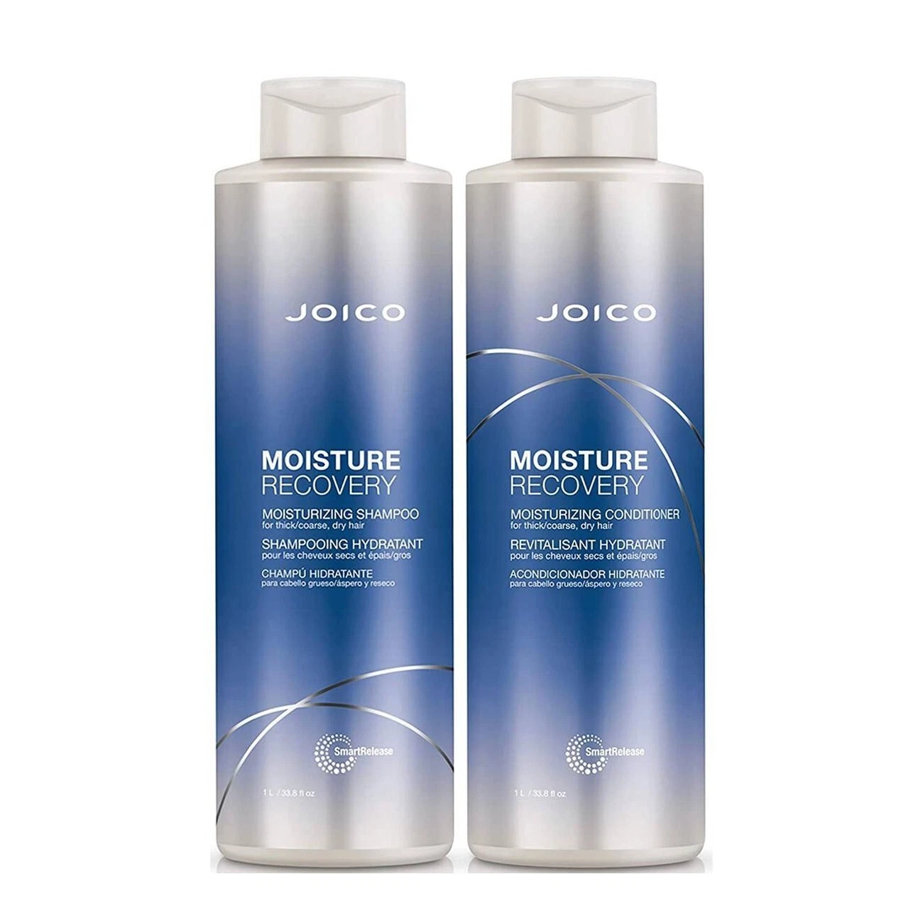 Joico Moisture Recovery Shampoo and Conditioner 33.8 oz Duo