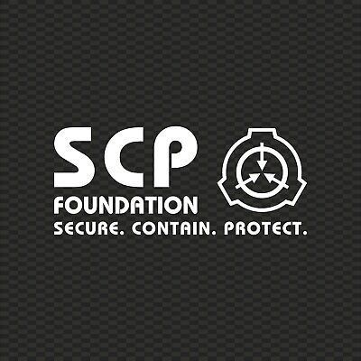 SCP Logo White Sticker – The SCP Store