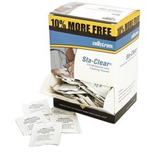 Sellstrom S23490 Sta-Clear Pre-Moistened Lens Cleaning Tissue Packets