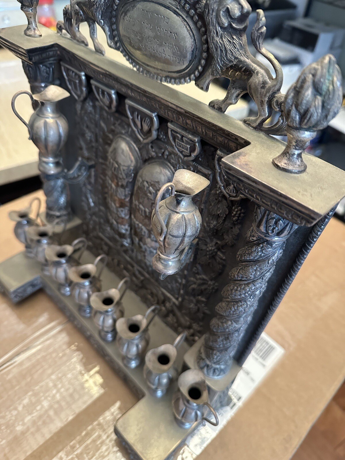 Ebay hanukkah menorah