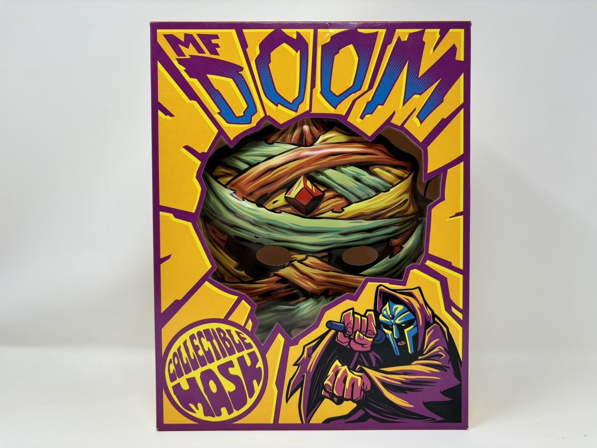 MF DOOM Collectible Mask Mummy Rhymesayers Gas Drawls Limited