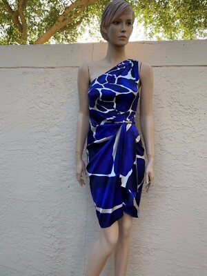 roberto cavalli one shoulder dress One-Shoulder Long Dress