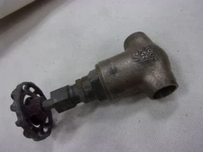 Crane Cat.1320 1/2" Sweat Solder Fit Slip Bronze Gate Valve 125S 200W Brass USA