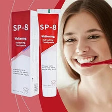 SP-8 Yellowing Brightening & Whitening Toothpaste with Probiotics Refreshing For