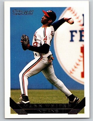 1993 Topps Gold #277 Mark Whiten Cleveland Indians Free Shipping!