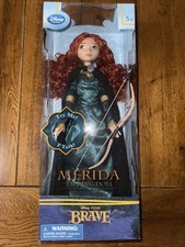 Genuine Disney Store 17" Merida Talking Doll Pixar Brave See Description  