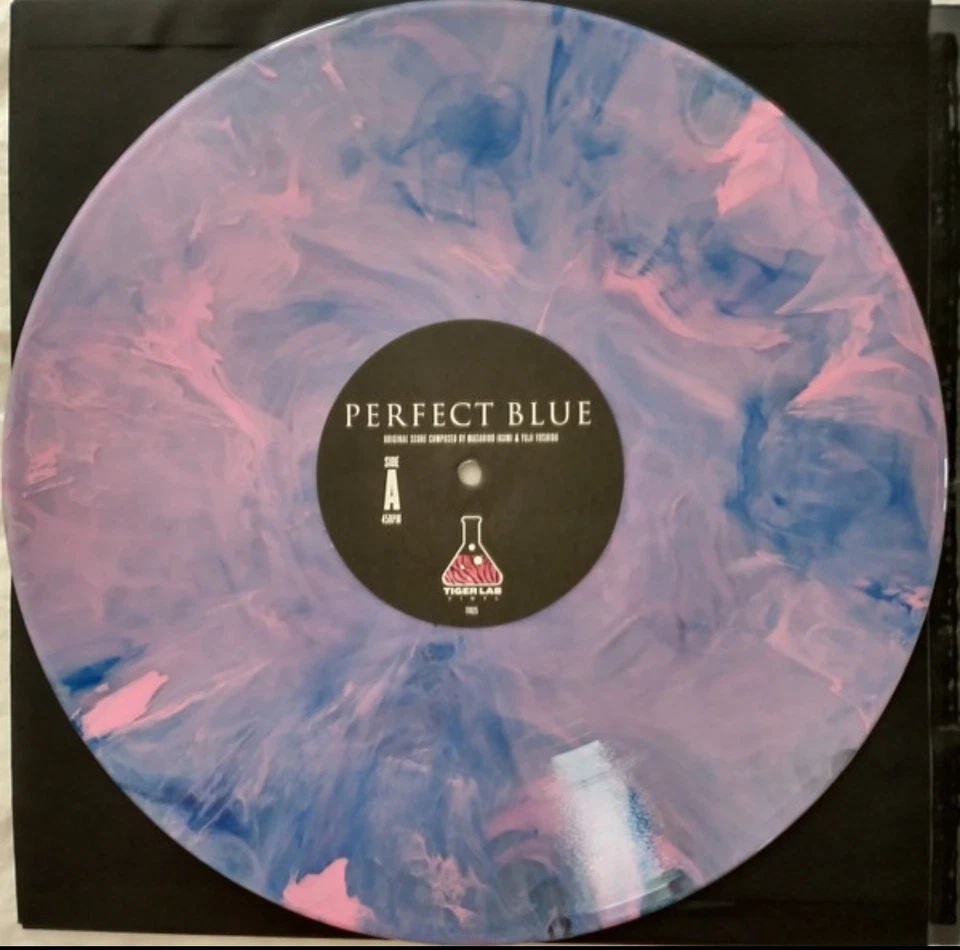 Perfect Blue Vinyl Mima Meld Blue Pink Marbled 2X LP New Sealed - Image 3 of 3