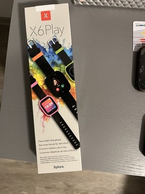 XPLORA X6 Play Kinder Smartwatch - Schwarz   - !!!ANGEBOT!!!
