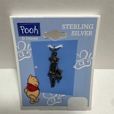Disney Pooh, Sterling Silver Tigger Charm, Pendant, Vintage With Original Packag
