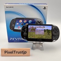 Sony PS Vita PCH-1100 Black OLED 3G Wi-Fi Console Boxed Near Mint JP 880