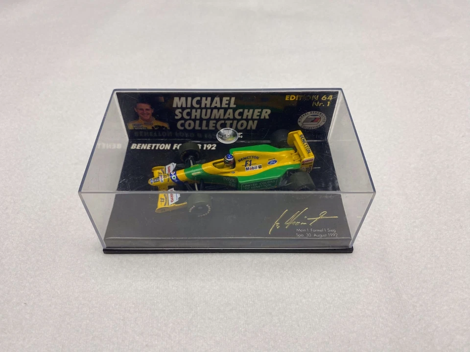 Micro Champs | Edition 64 Nr. 1  Benetton Ford B191 Michael Schumacher  1:64 - Bild 2 von 4
