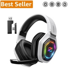 2.4GHz Gaming Headset with Bluetooth  Hassle-Free Device Switching