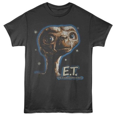 E.T. The Extra-Terrestrial 1982 Movie T-Shirt PORTRAIT New Smoke Cotton SM - 2XL