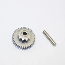 GPM Metal Upgrade MIDDLE GEAR Aluminum For KYOSHO BIKE HOR KM153 -GUN METAL-