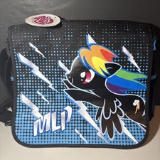 Bolso Mensajero My Little Pony Rainbow Dash Exclusivo Hot Topic 2013 Con Etiquetas