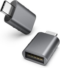 USB C to USB Adapter Pack of 2 USB C Male to USB3 Female Adapter Comp...