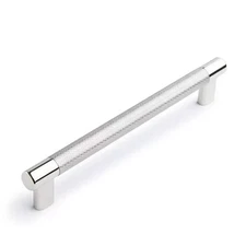 Signature Hardware 5-1/8"Jerico Cabinet Pull - Polished Nickel/Stainless Steel