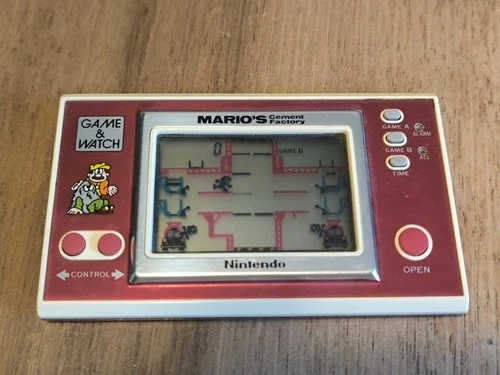 Nintendo Game & Watch Mario's Cement Factory 