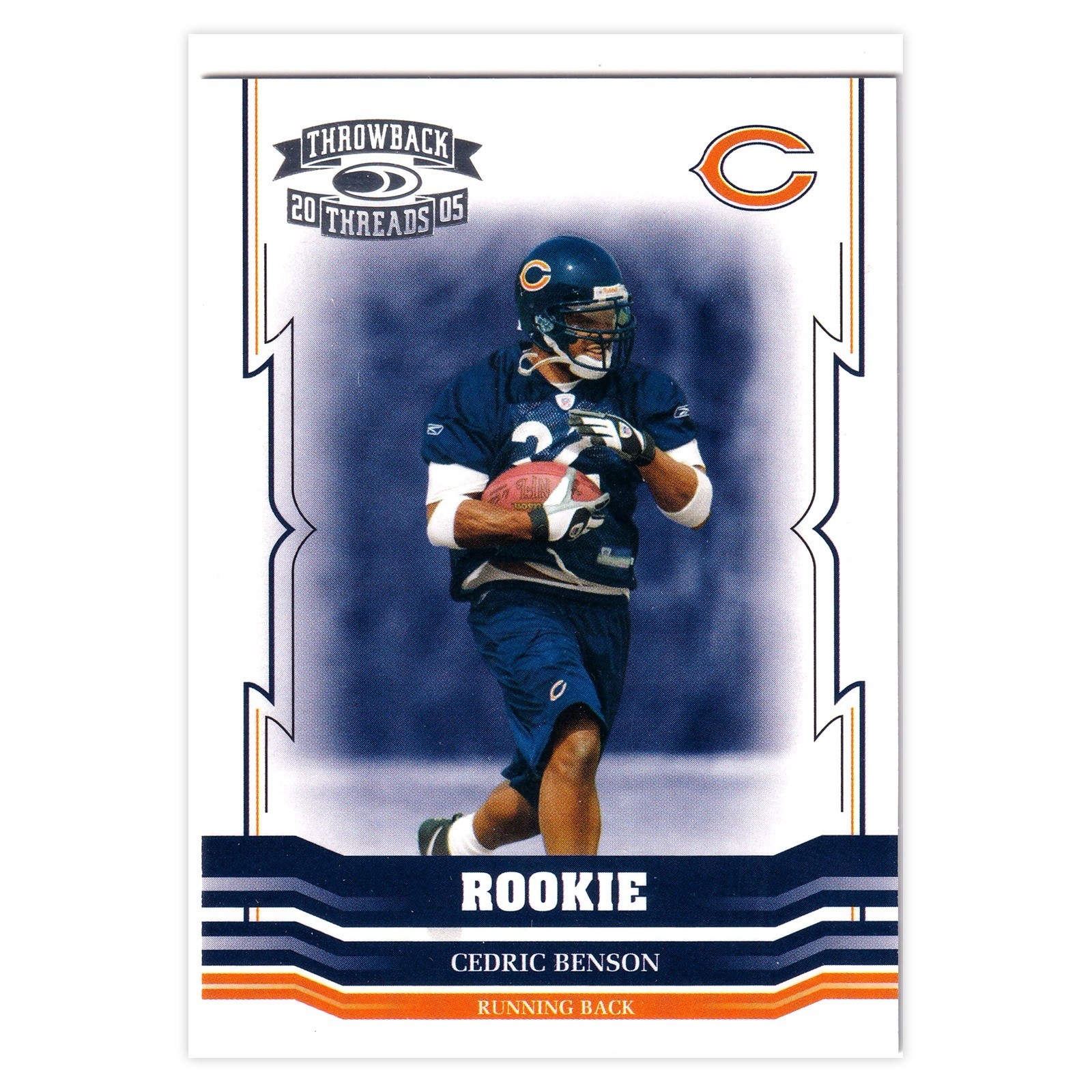 Cedric Benson Donruss Throwback Threads #151 Base