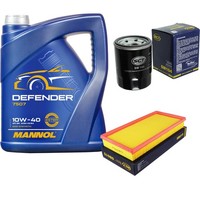 SCT Inspektionspaket 5L Mannol 10W-40 FüR Mitsubishi Space Star 1.6 16V 1.3