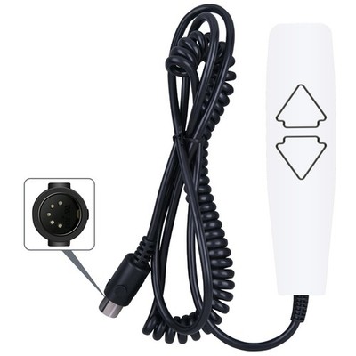 Lift Chair Remote Control Replacement 2 Push Button 5 Pin Handset Backlight