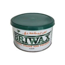 BRIWAX CLEAR Original Wood Wax Polish  Cleans, Stains, Polishes 16 oz NEW