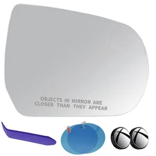 Passenger Side Mirror Glass For ATS Sedan 2013-2018, CT4 2020-2025, Heated