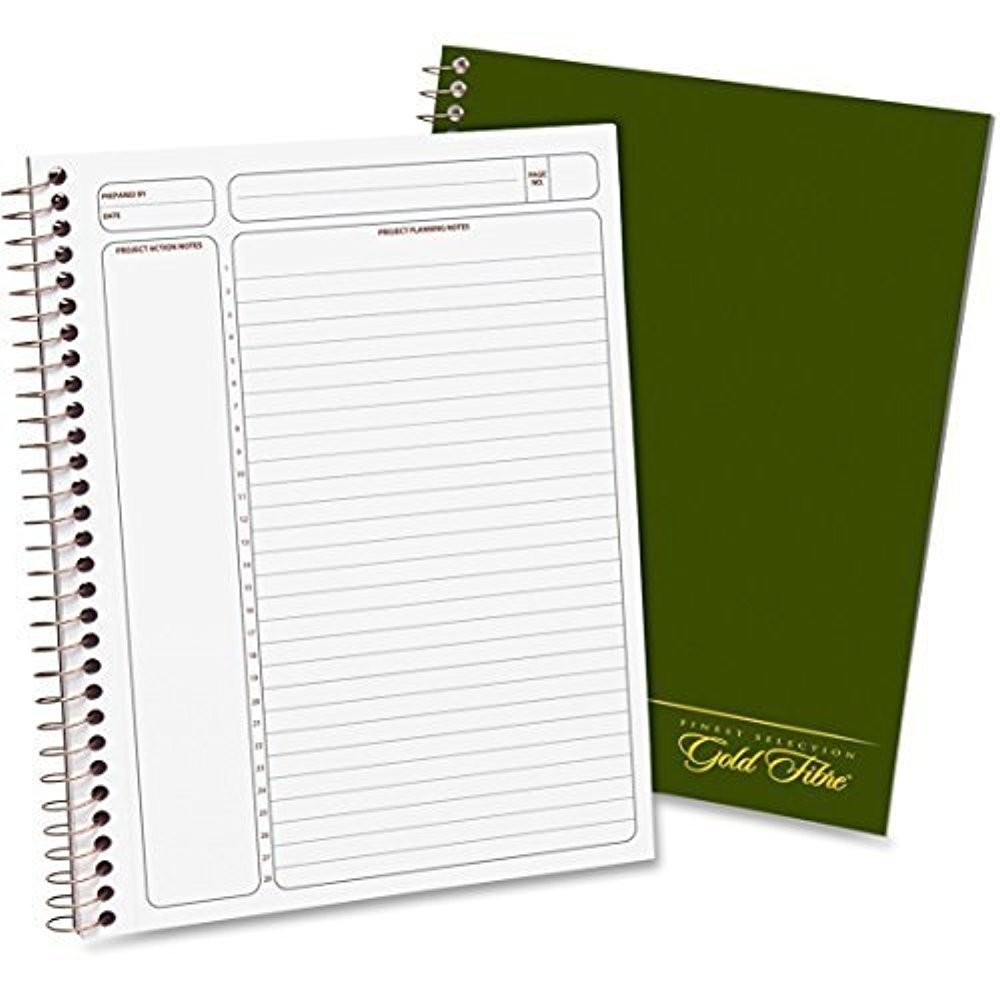 One Line Ruled Page Ampad Gold Fibre Classic Project Planner 3 Pack | eBay