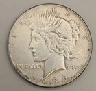 1935 Peace Silver Dollar - Philadelphia Mint