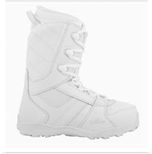 SIREN Womens Snowboard/SKI Boots Size 6 White Traditional Lace