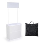 InstaHibit Portable Promotion Counter Table Booth Trade Show Display Stand — photo 1