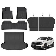 Floor Mats for Kia Sportage 2023-2025 2026 Only for Plug in Hybrid , TPE Wat...