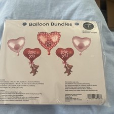 Spritz balloon bundles, 4 styles, Valentine's/birthday balloons, New in bag