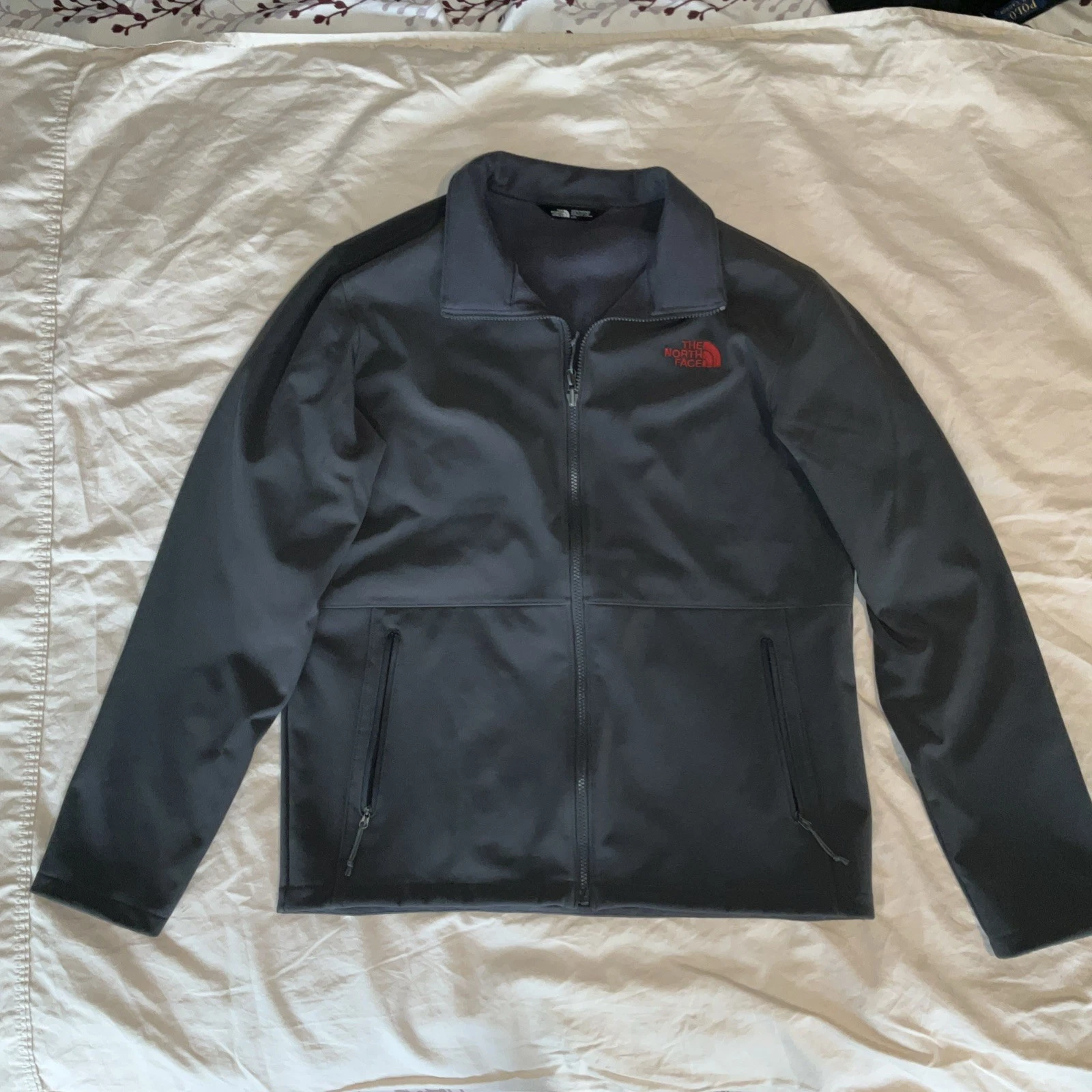 The North Face Gray Shellrock Softshell Jacket - Men's Sz Lge