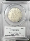 2017-S Kennedy Enhanced UNC Set First Strike 50c PCGS SP70 Half Dollar