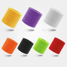 Wrist Support Band Wristband 8x8cm Sport Bracers Sweat Towel Cuff Tennis Wrist G