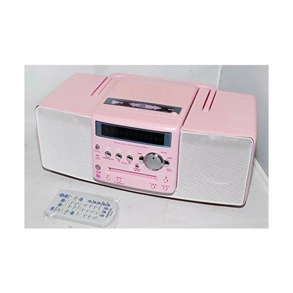Kenwood MDX-L1-P CD/MD/Radio Player Pink Personal Stereo System