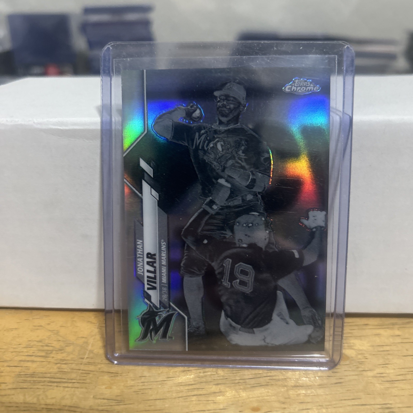 2020 Topps Chrome - Jonathan Villar #75 Negative Refractor